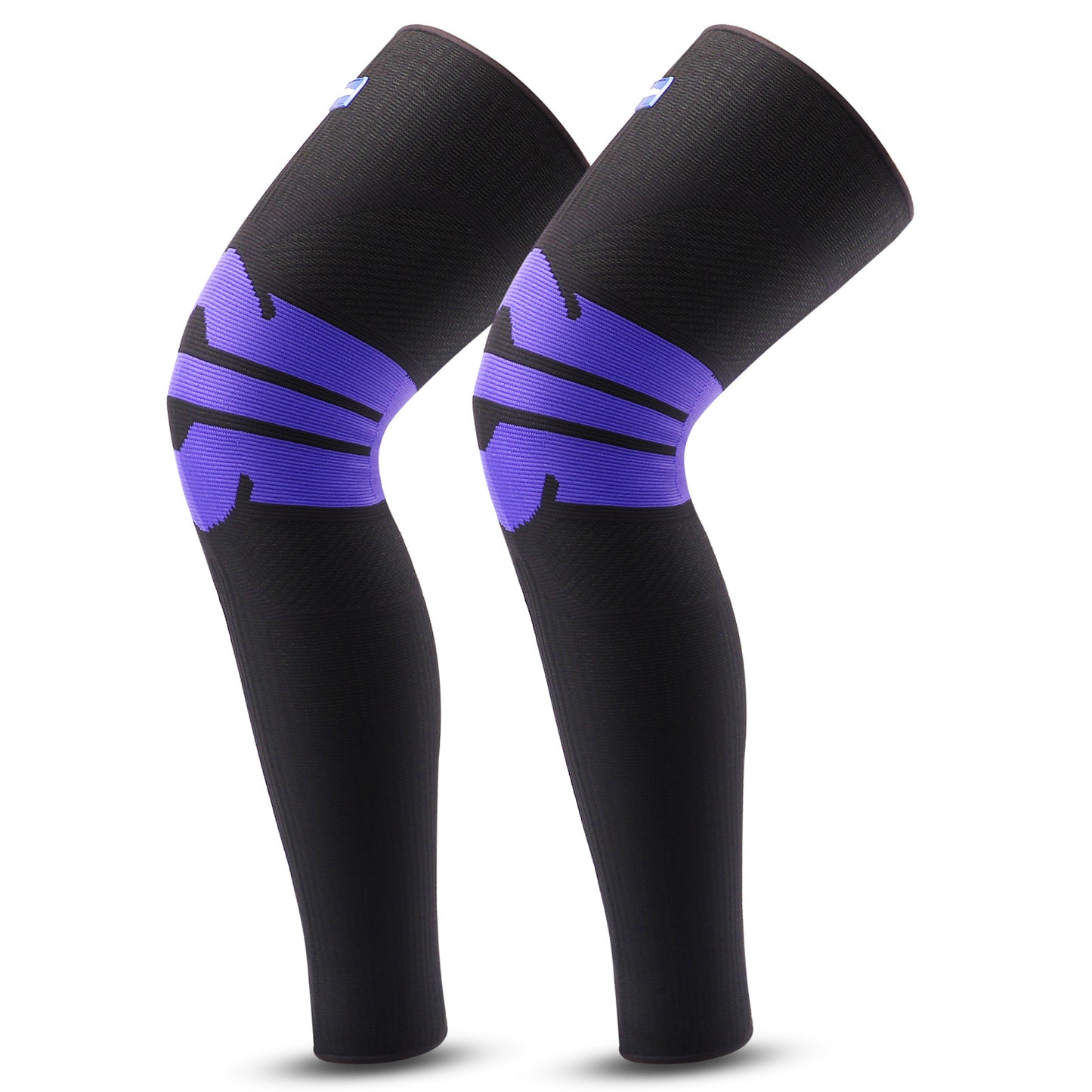 Knee Brace for Women Men Long Knee Compression Sleeve Support,Medical Knee Protector for Running Meniscus Tear Arthritis Joint Pain Relief (L)
