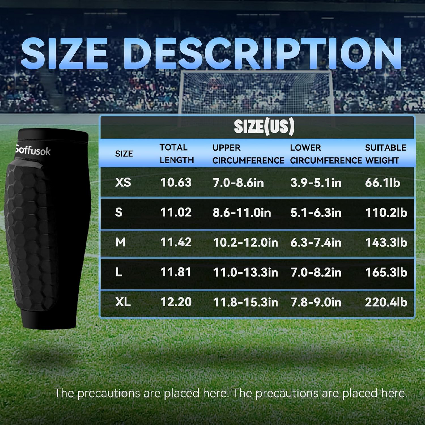 Shin guards kids football - Breathable & non-slip Shin guards soccer men | Designed for growing soccer players(72g/1 pair)